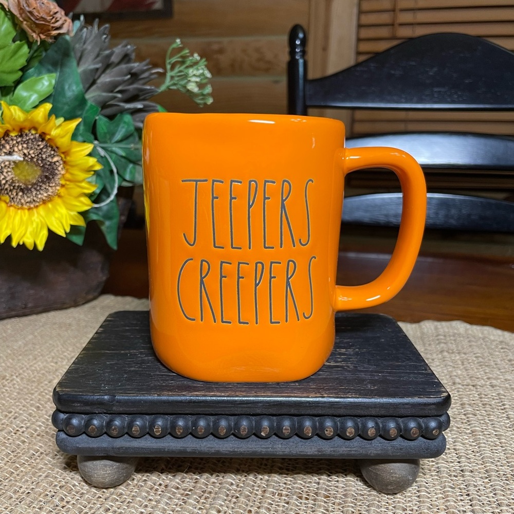 JEEPERS CREEPERS Rae Dunn HALLOWEEN Mug